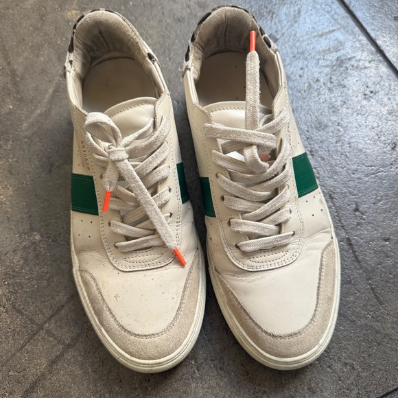 Axel Arigato Leather sneakers w/ Cheetah fur back - Picture 5 of 6